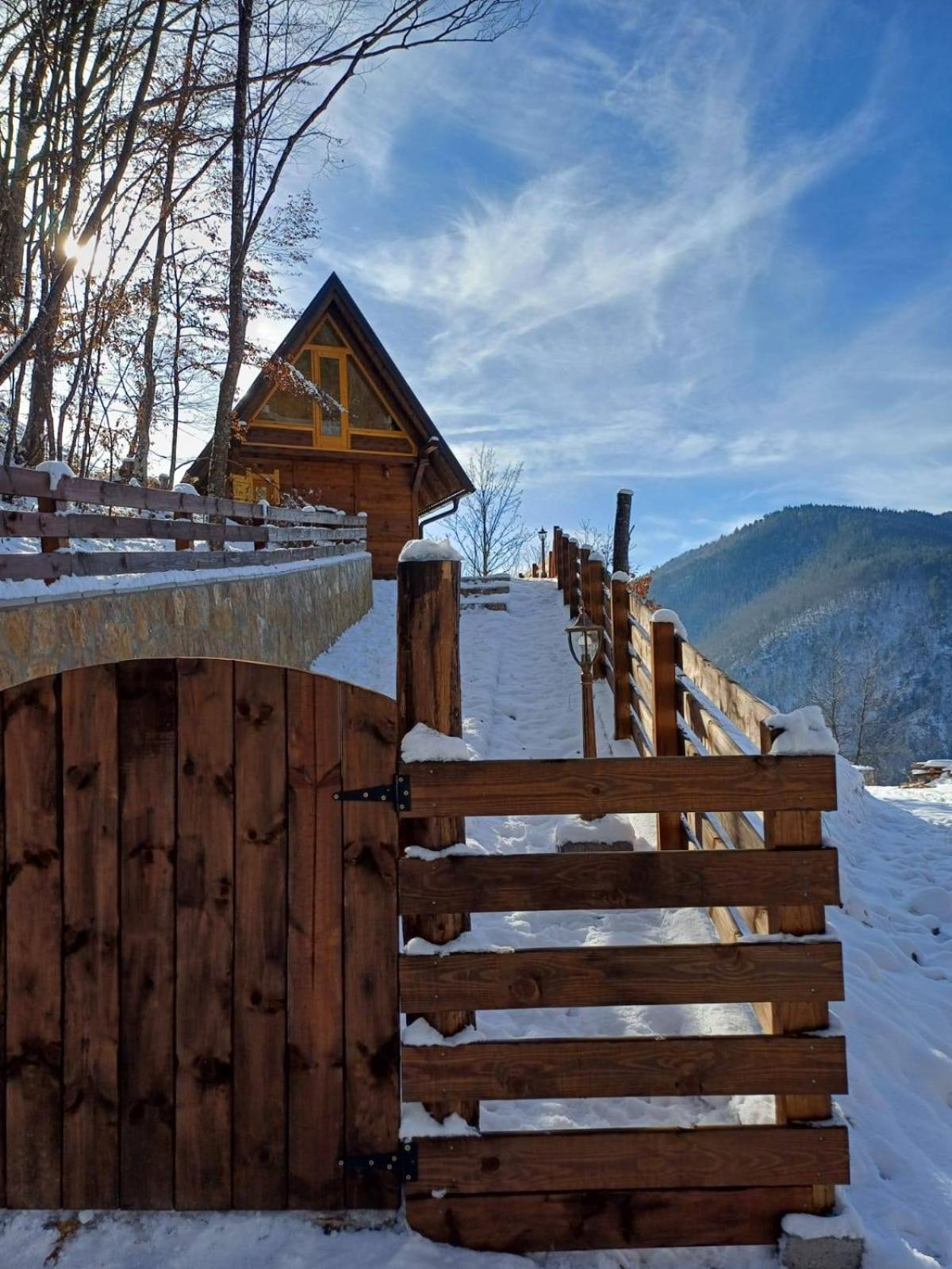 Drvene Kuce Suska - Wooden Houses Suska Zaovine Eksteriør bilde